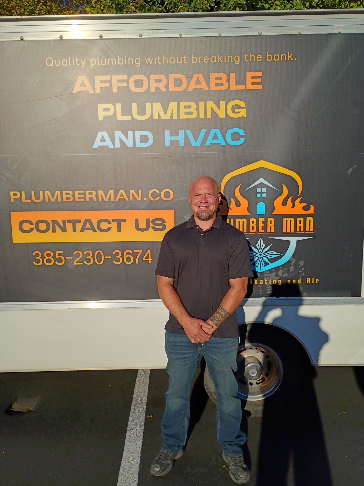plumberman utah county and salt lake county plumbing services owner